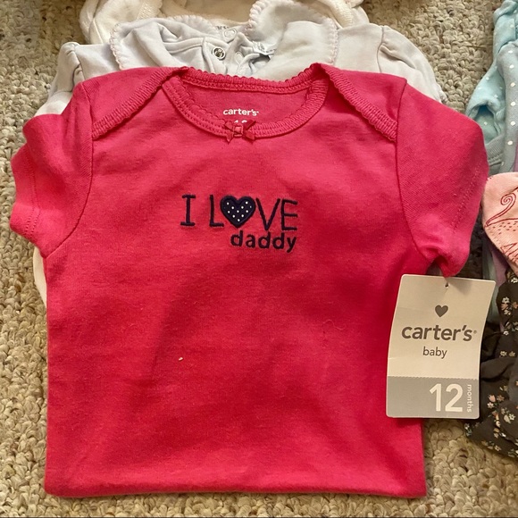 EUC Huge Lot of Baby Girls Fall/Winter Clothes, Size 12 Months, 50+ Items! - Picture 3 of 7